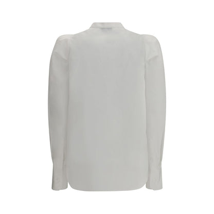 White Shirt with mandarin collar