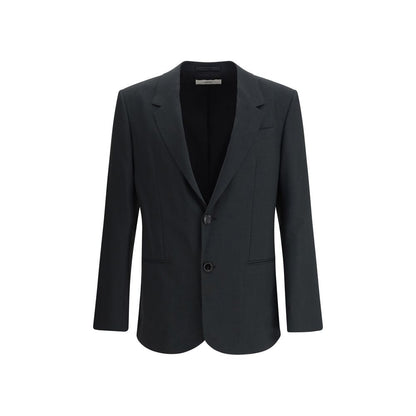 Single-breasted Jacket in virgin wool