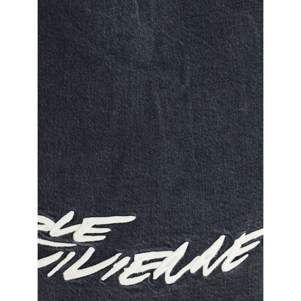 Kenzo x Futura Workwear embroidered japanese Denim Shirt