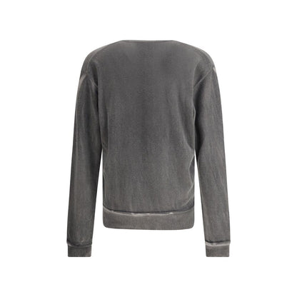V neck Grey Sweater