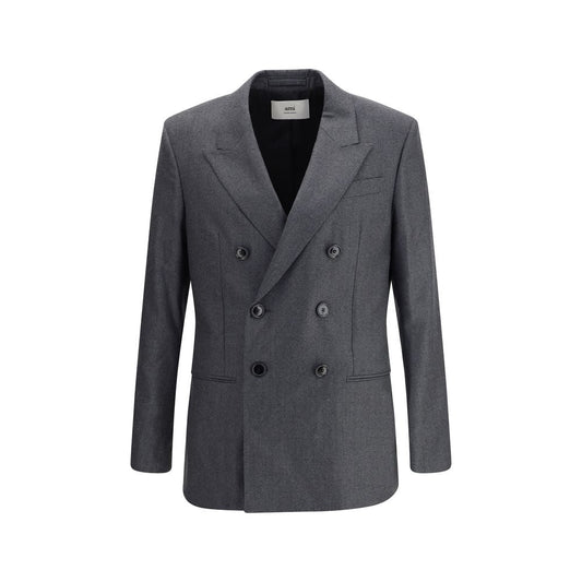 Double-breasted Blazer in Virgin Wool