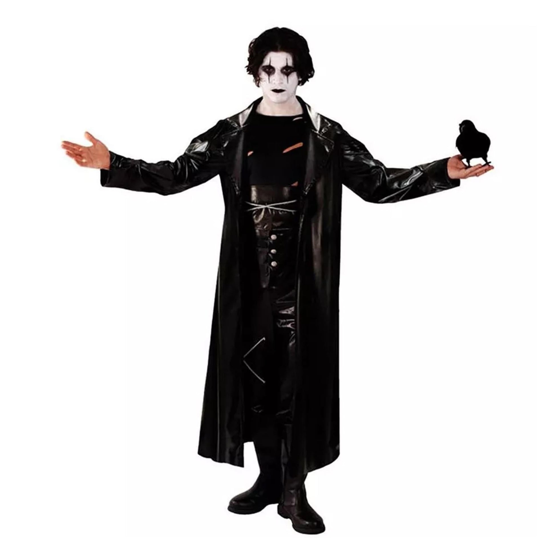 Gothic 'The Crow' Avenger Adult Costume, Standard