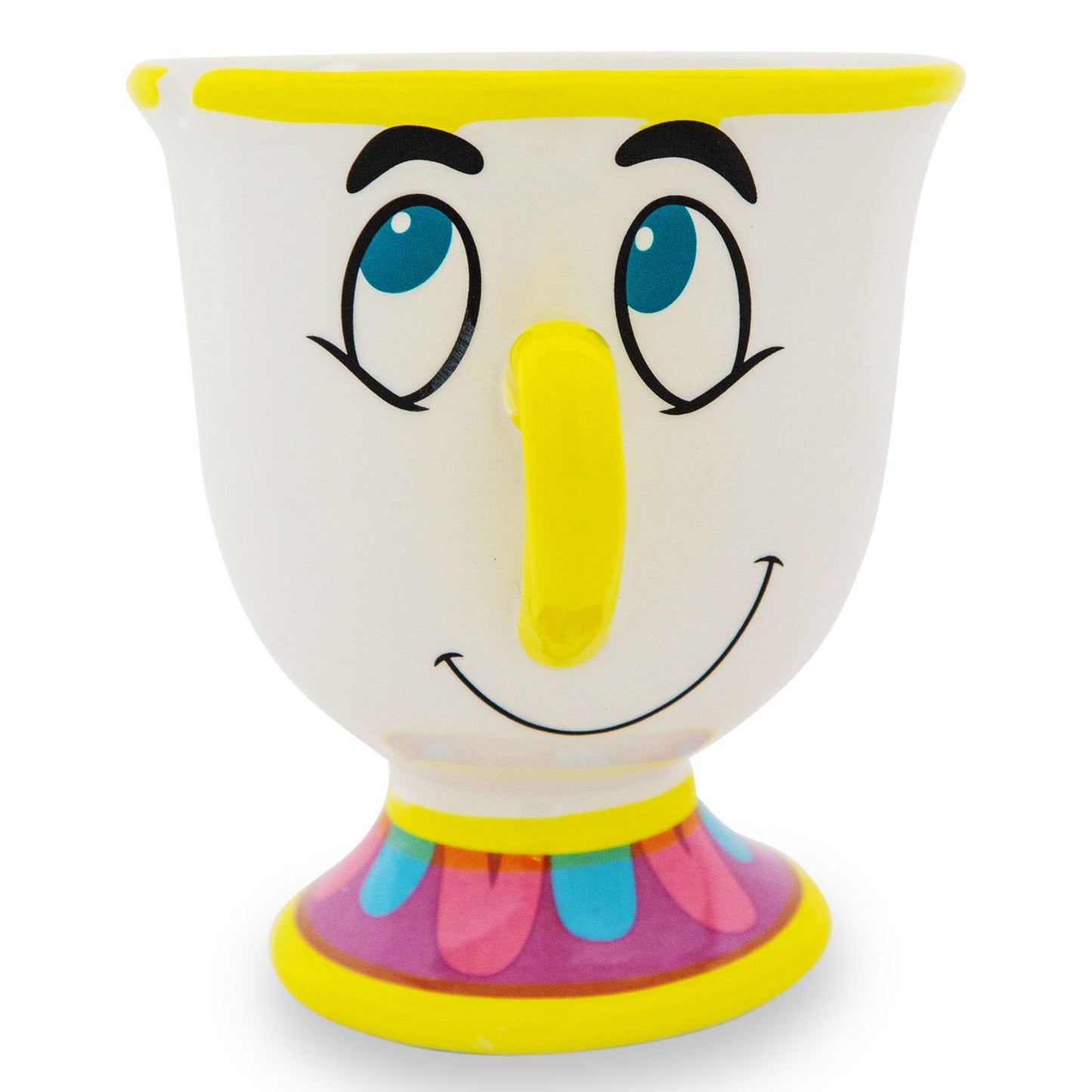 Disney Beauty and the Beast Chip 3D Sculpted Ceramic Mug | Holds 18 Ounces