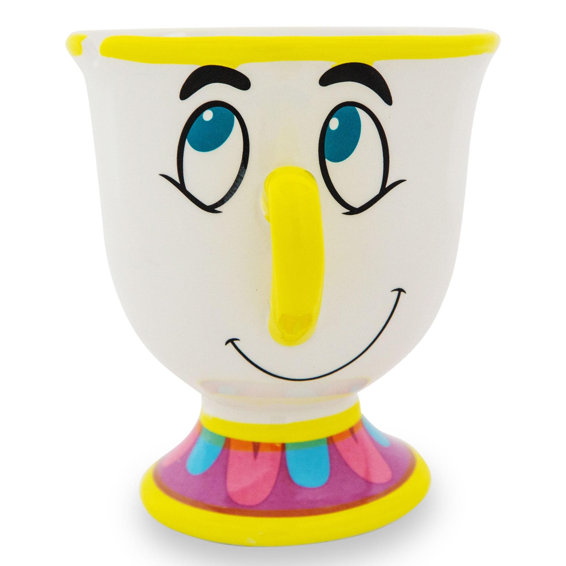 Disney Beauty and the Beast Chip 3D Sculpted Ceramic Mug | Holds 18 Ounces