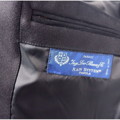 Blue Wool Sleveless Jacket