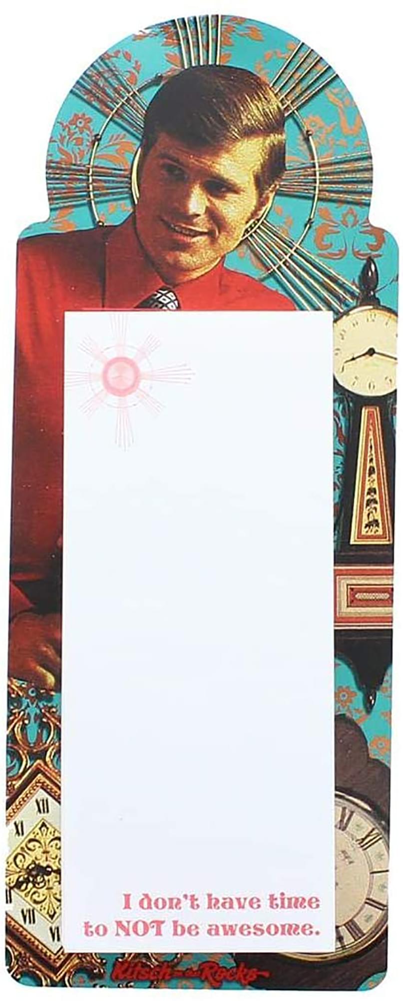 Kitsch on the Rocks I Don’t Have Time To Not Be Awesome Notepad