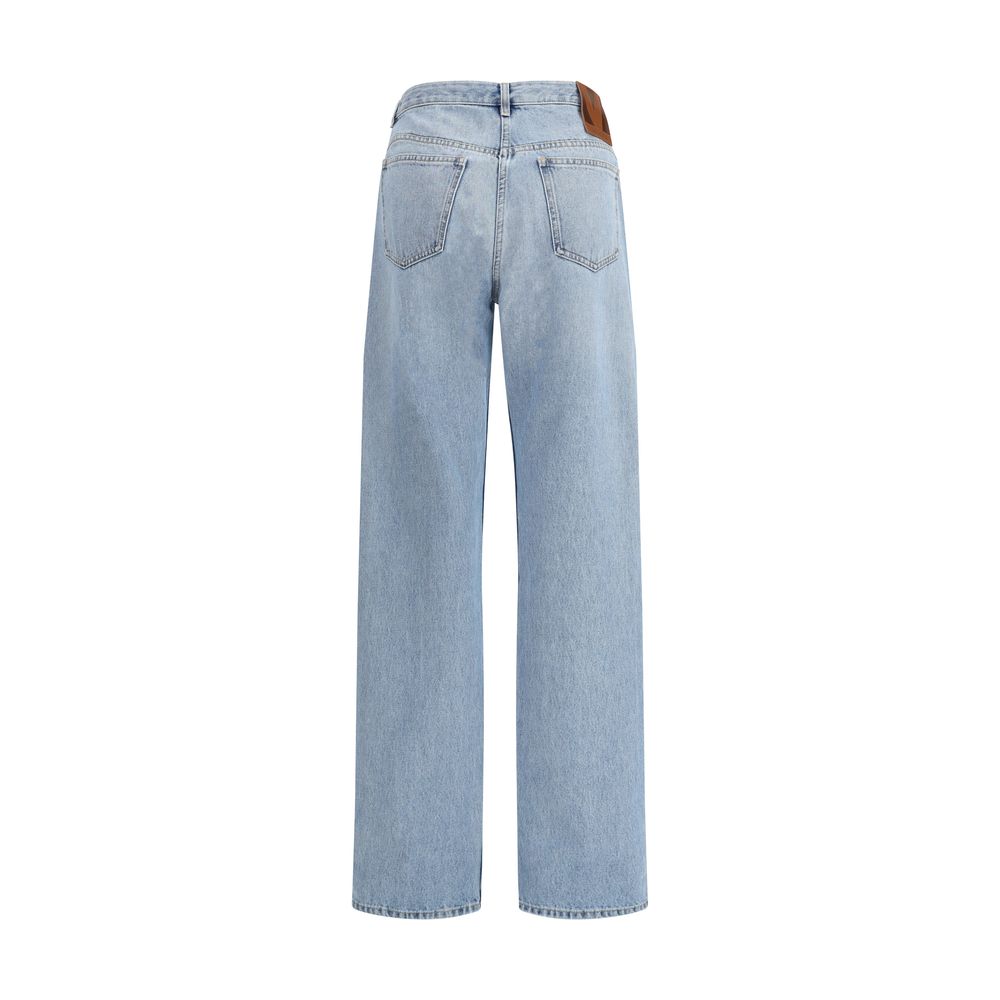 Cotton Five-Pocket Jeans