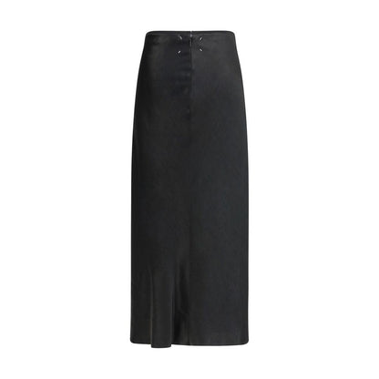 Satin Midi Skirt