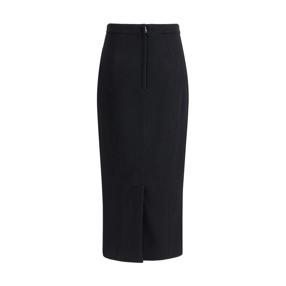 Wool pencil Skirt