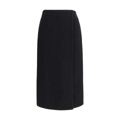 Fleece wrap Skirt in pure Wool