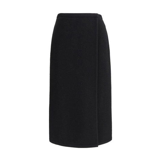 Fleece wrap Skirt in pure Wool