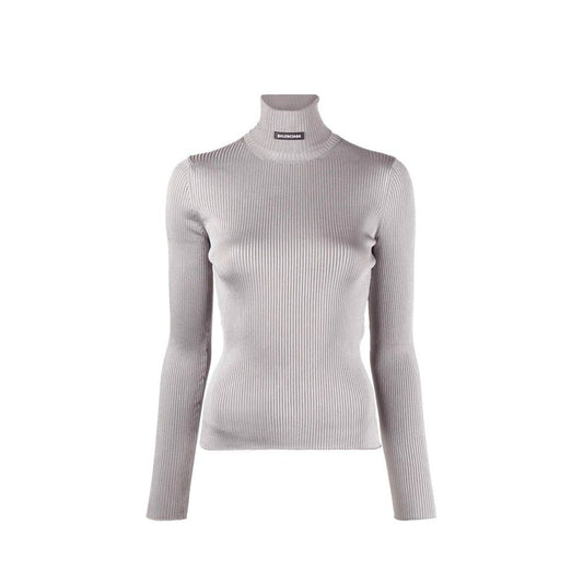 Ribbed Turtleneck Sweater