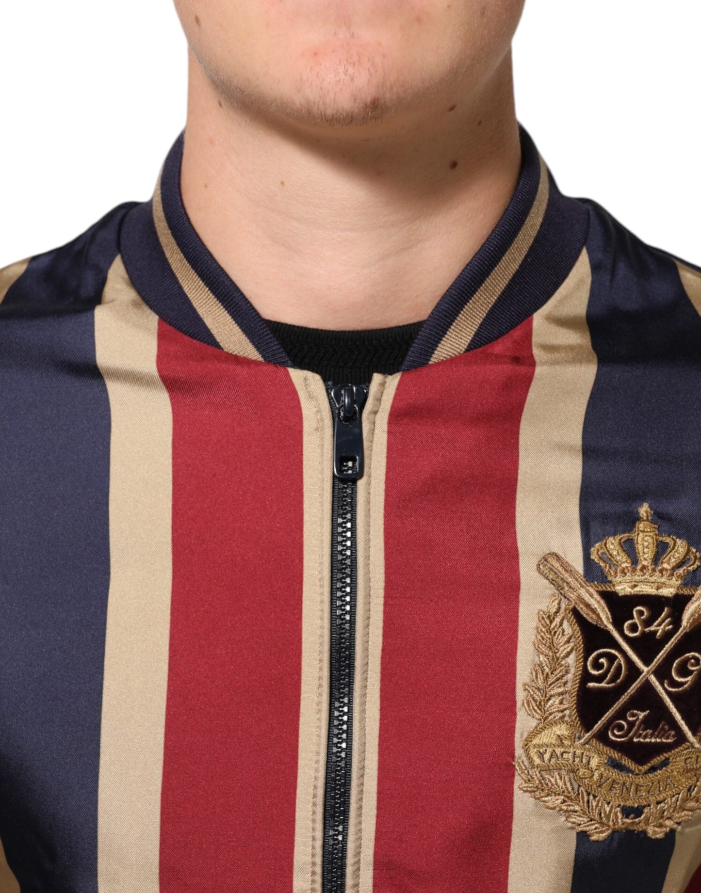 Multicolor #DGMillennials Full Zip Bomber Jacket