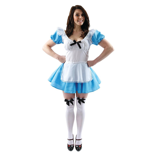 Traditional Alice In Wonderland Inspired Adult Costume | Medium
