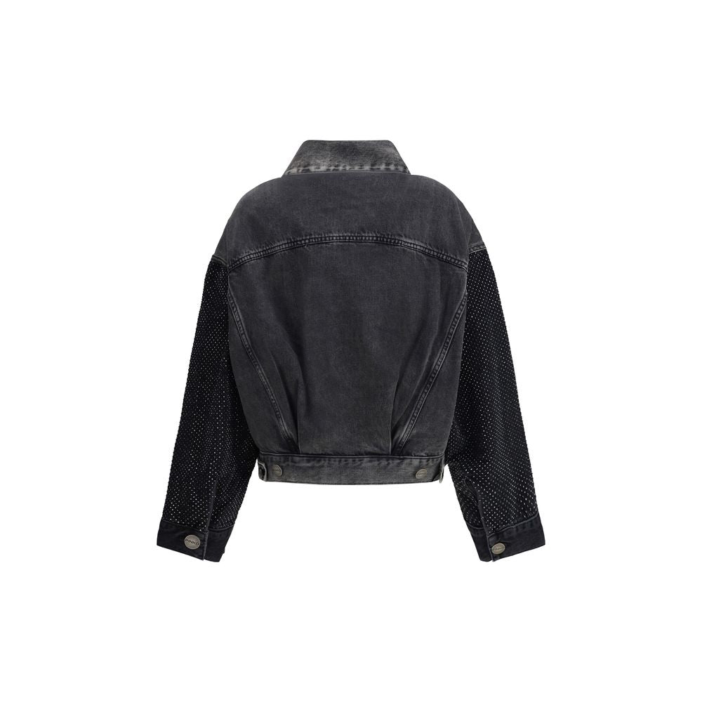 The Trucker jacket with mini studs