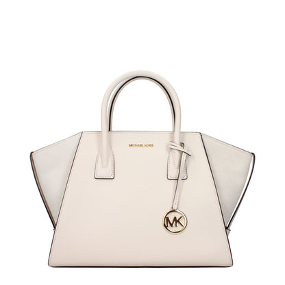 Beige Leather Handbags