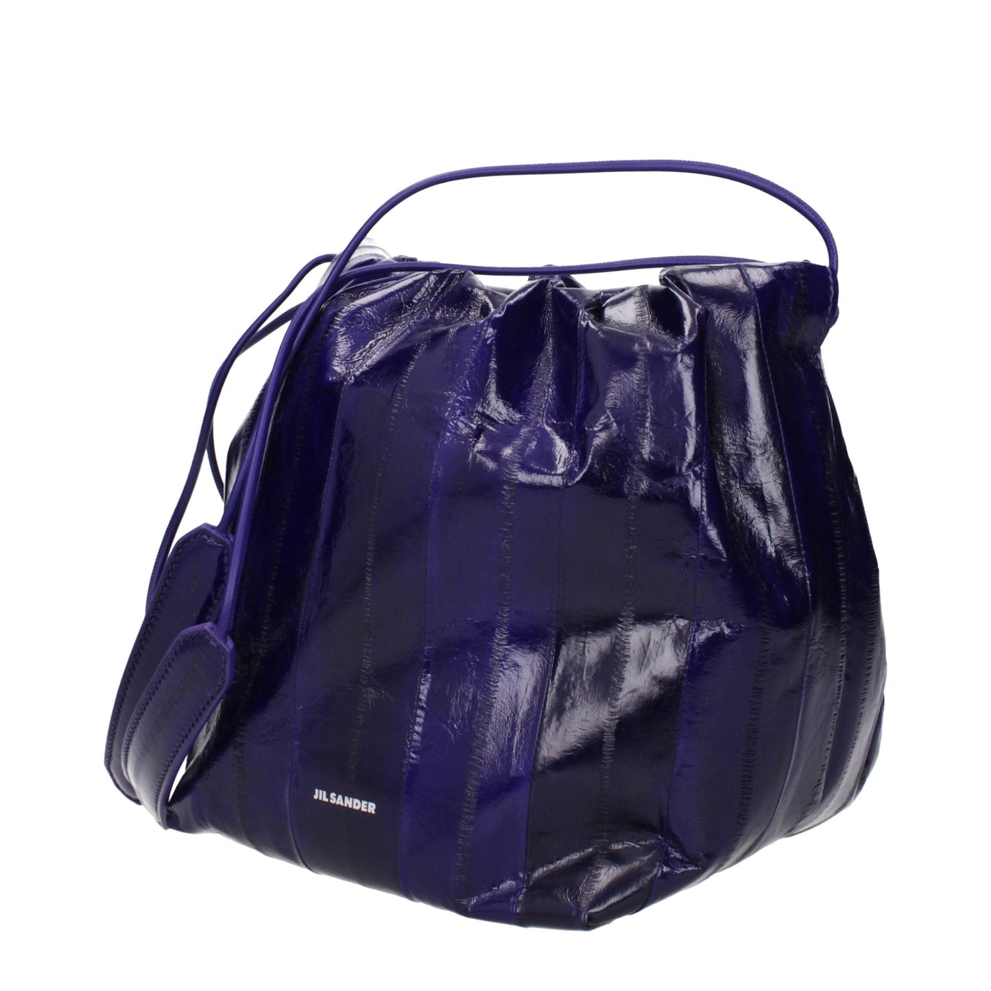 Purple Leather Shoulder Bags