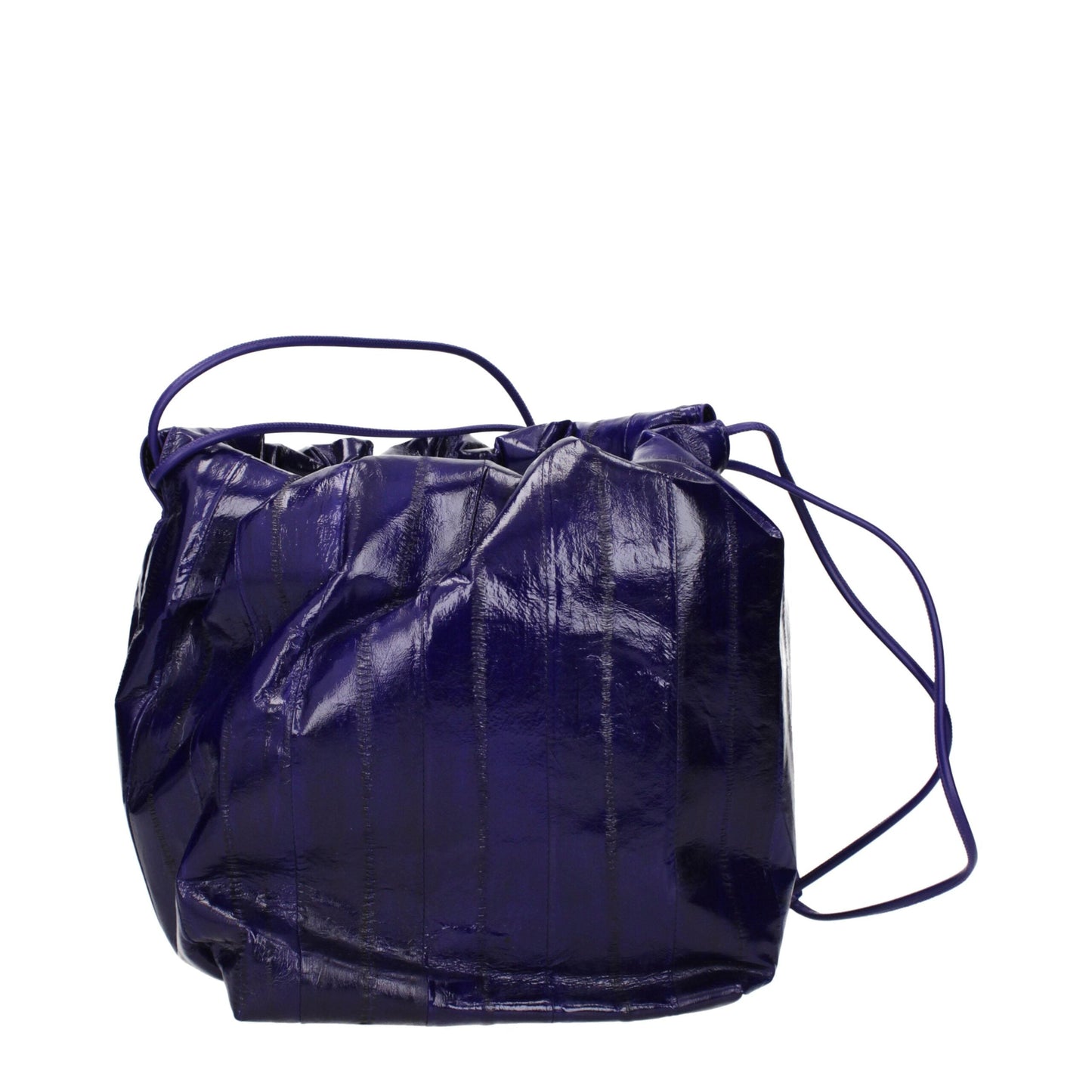 Purple Leather Shoulder Bags