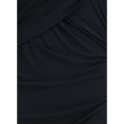 Denise short dress in draped jersey