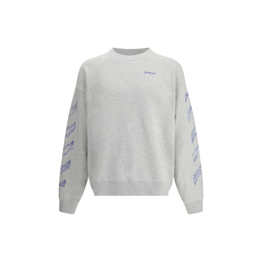 Scribble Diag Skate Crewneck