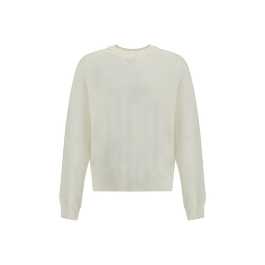 Crew-neck Sweater in merino wool