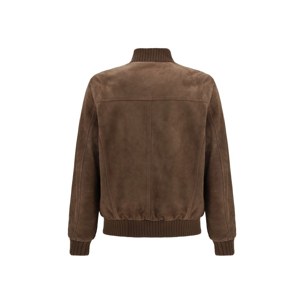 Suede Goat Leather Jacket