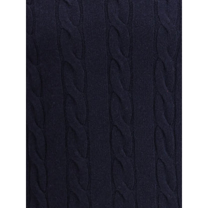 Braided-effect crewneck Sweater