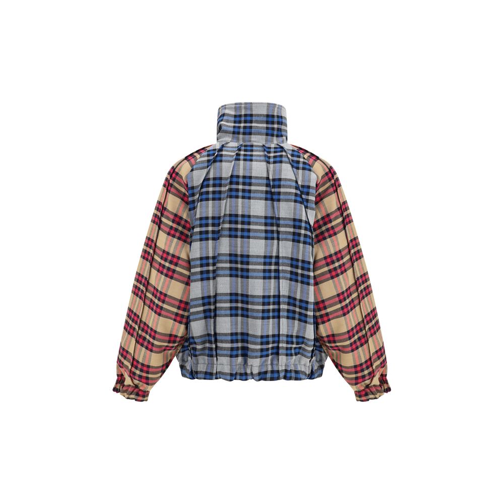 Federico patchwork check Jacket