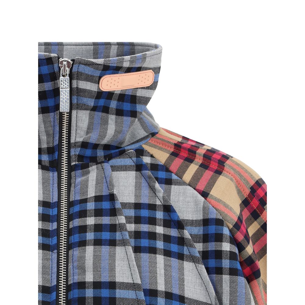 Federico patchwork check Jacket
