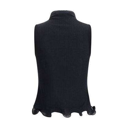 Sleeveless Virgin Wool Top