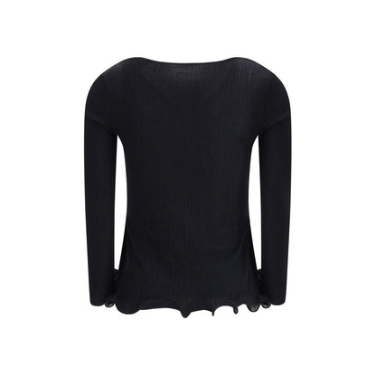 Long-sleeved Virgin Wool top