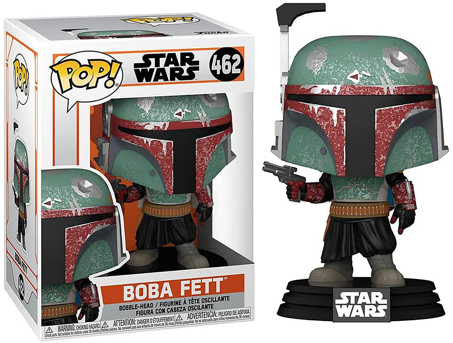 Star Wars The Mandalorian Funko POP Vinyl Figure | Boba Fett