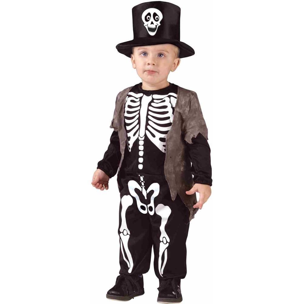 Happy Skeleton Toddler Costume 3T-4T
