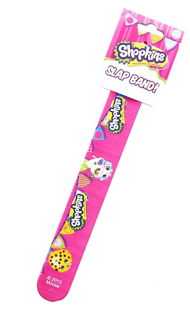 Shopkins Slap Band Bracelet, One Random