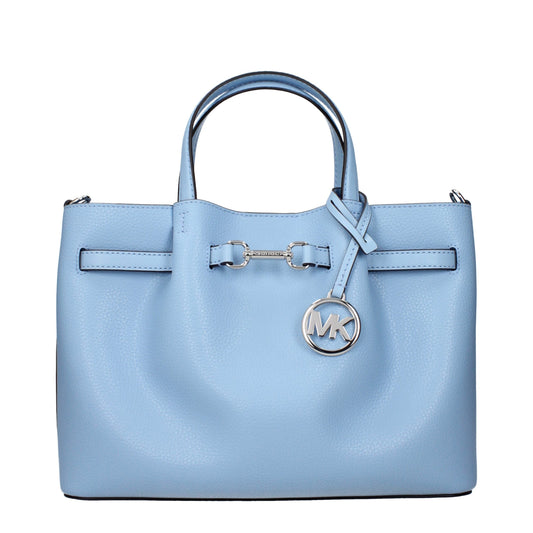 Light Blue Leather Handbags