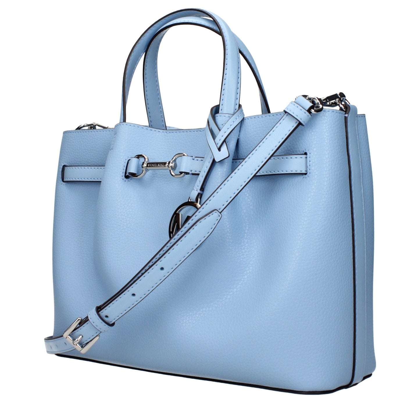 Light Blue Leather Handbags