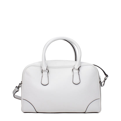 White Leather Handbags