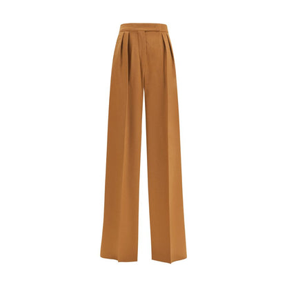 Wide Camel Drap Pants