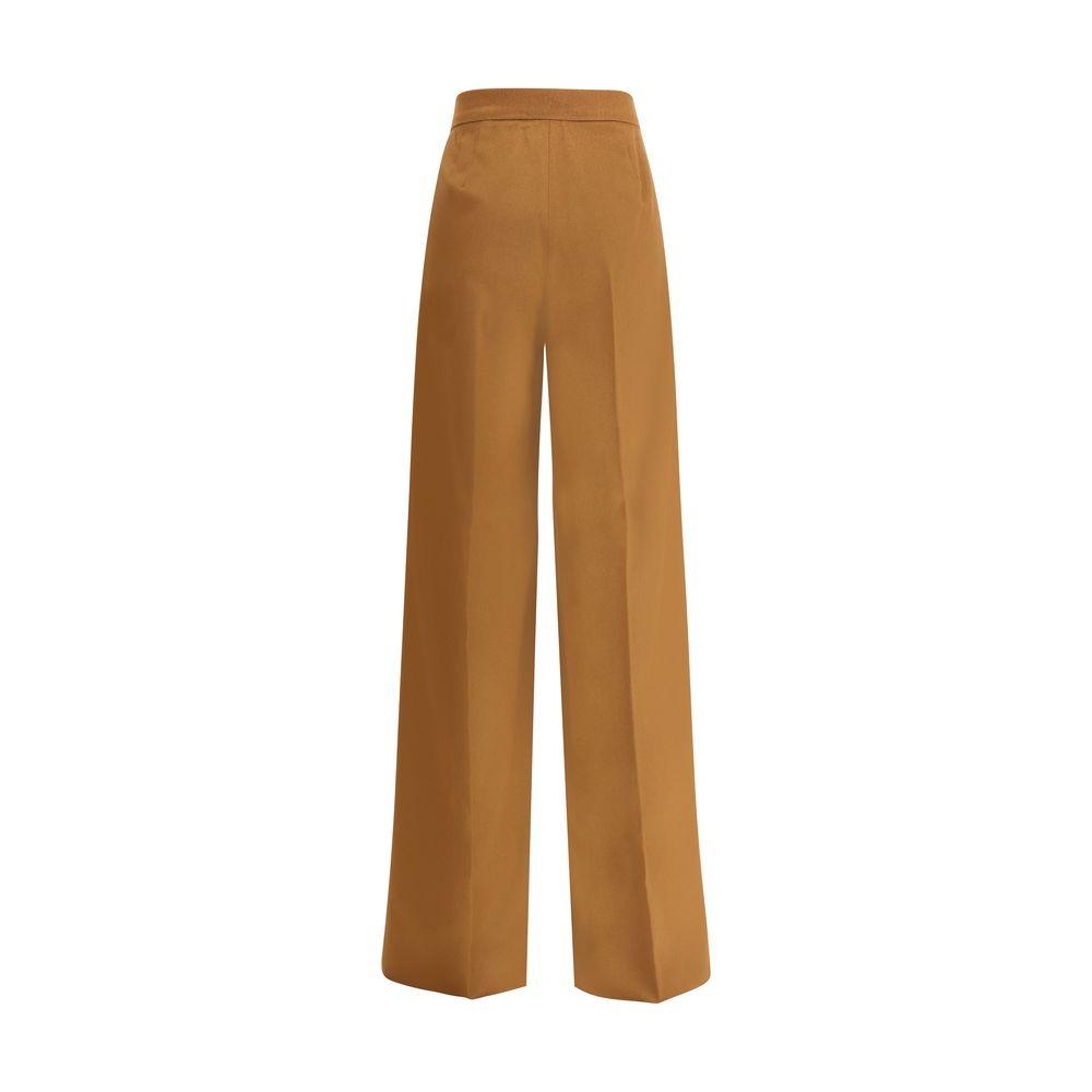 Wide Camel Drap Pants