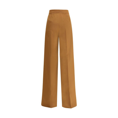 Wide Camel Drap Pants