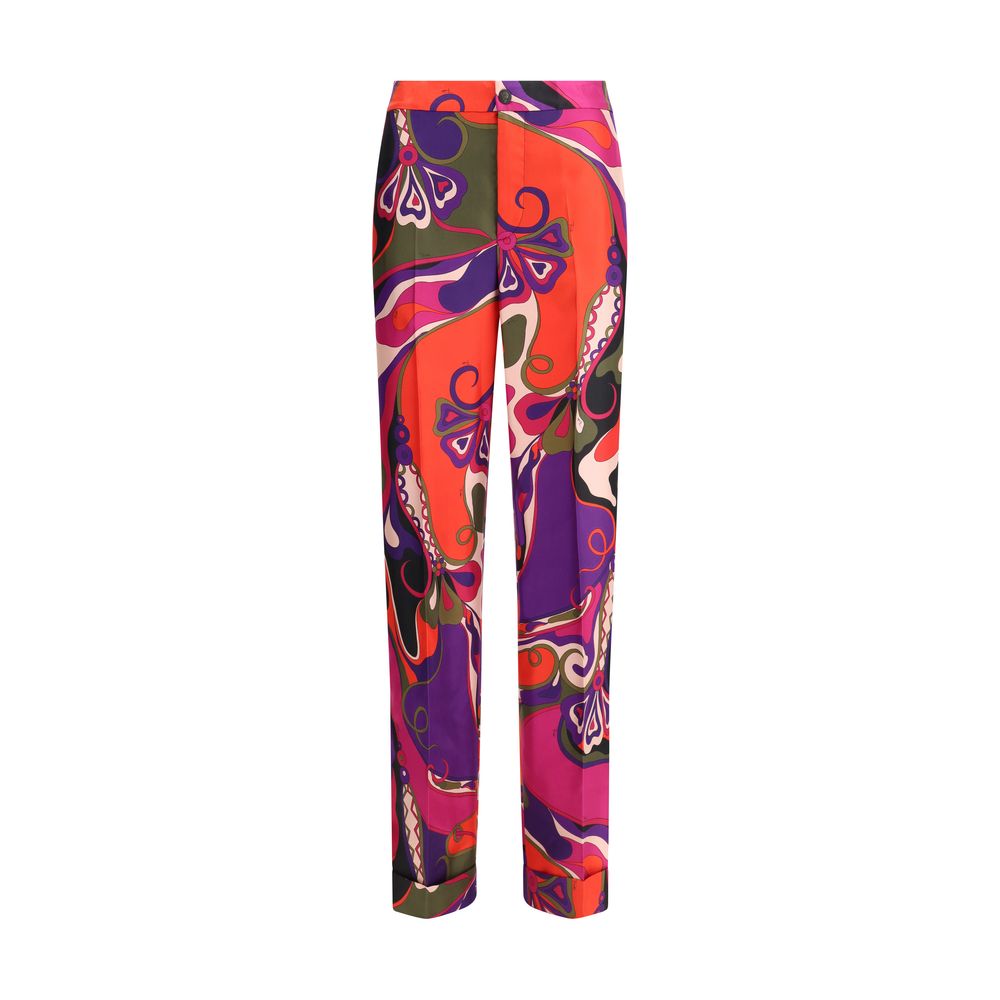 Multicolor straight Pants