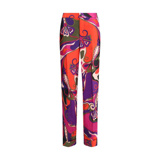 Multicolor straight Pants