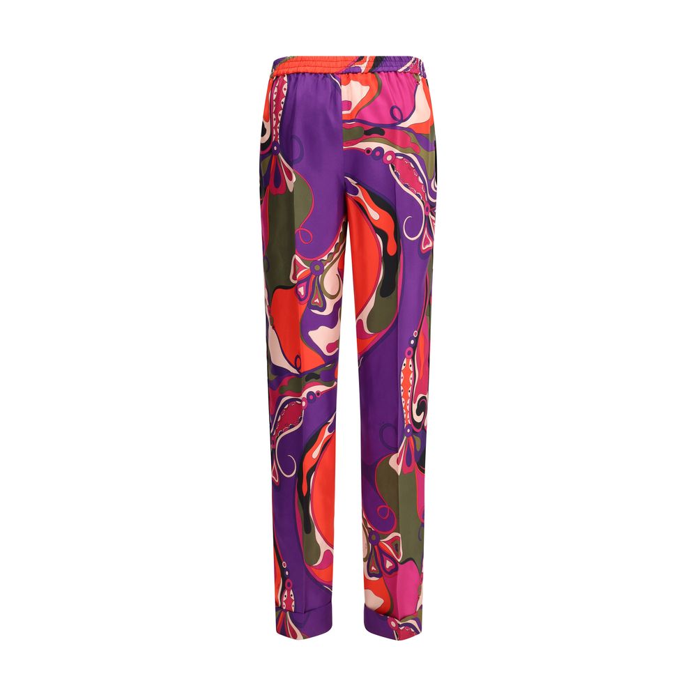 Multicolor straight Pants