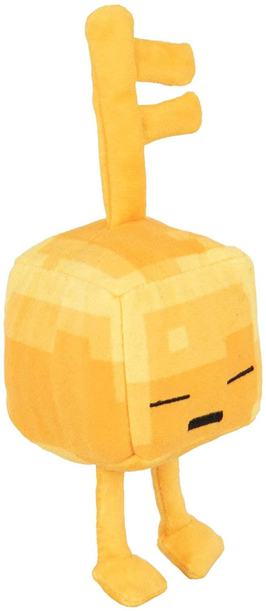 Minecraft Dungeons Mini Crafter Series 4.5 Inch Plush | Gold Sleeping Key Golem