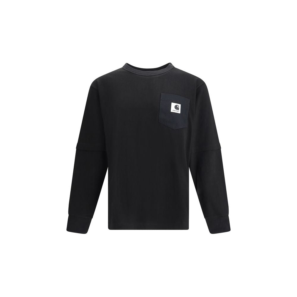 WIP Cotton Jersey L/S T-Shirt by Sacai x Carhartt