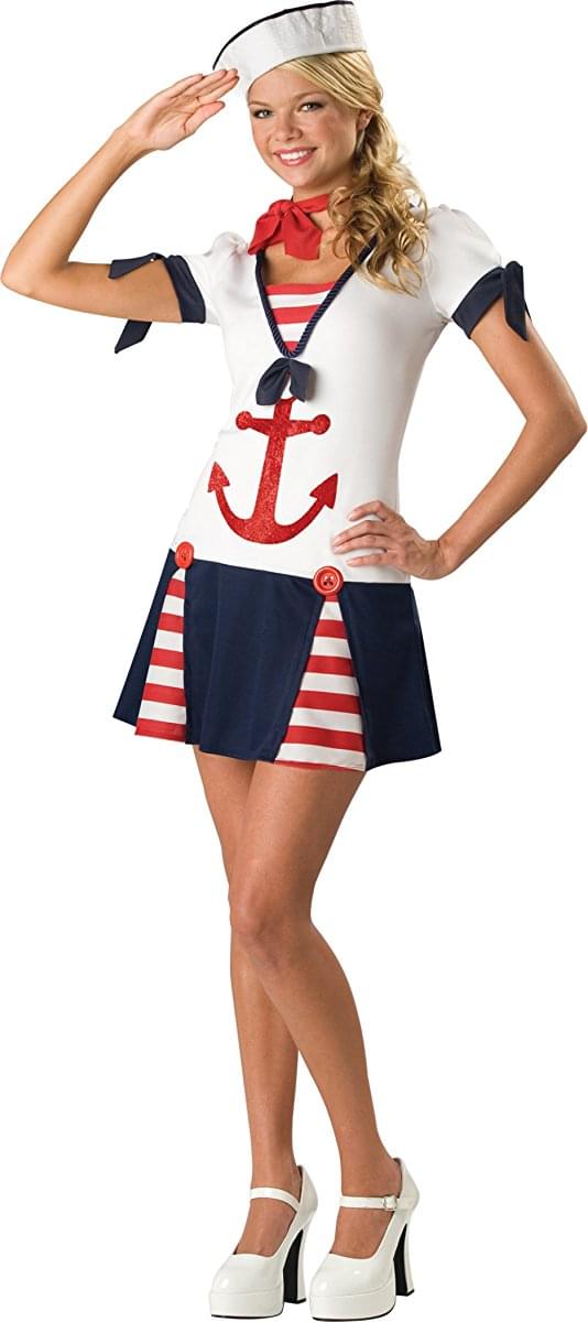 Sassy Sailor Teen Costume, Large (Age 16-17)