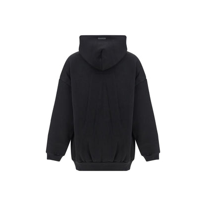 Cotton-nylon zip-up Hoodie