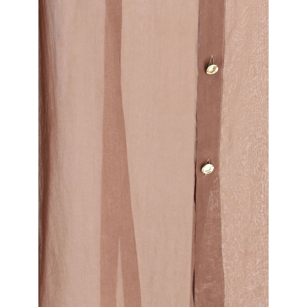 Keanu silk organza Shirt