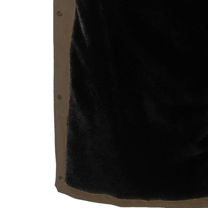 Fur Lining Midi Parka Coat