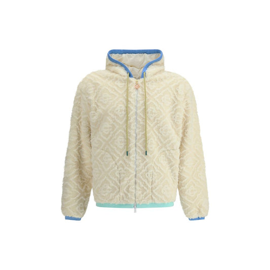 Monogram jacquard fleece Jacket
